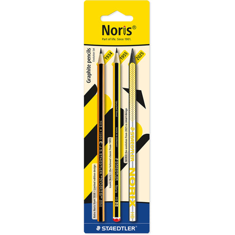 Lápis HB Evolution 125ºaniversário Noris 3 Unidades Staedtler