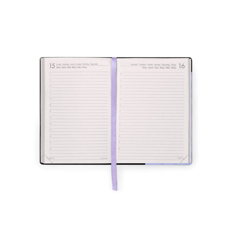 Agenda Diária 2026-27 S - Cosmic Lilac