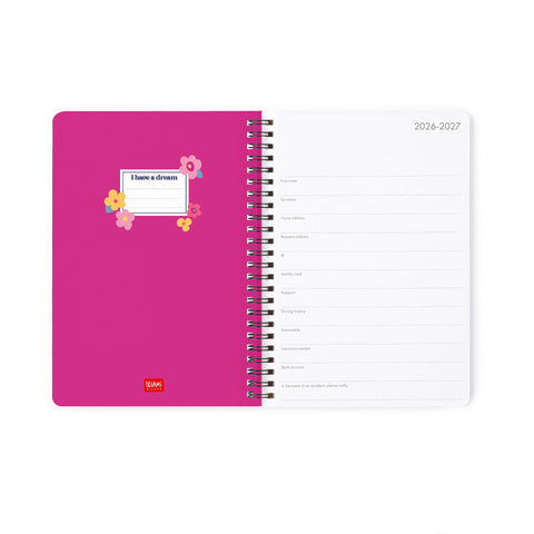 Agenda Semanal 2026-27 M - Flowers