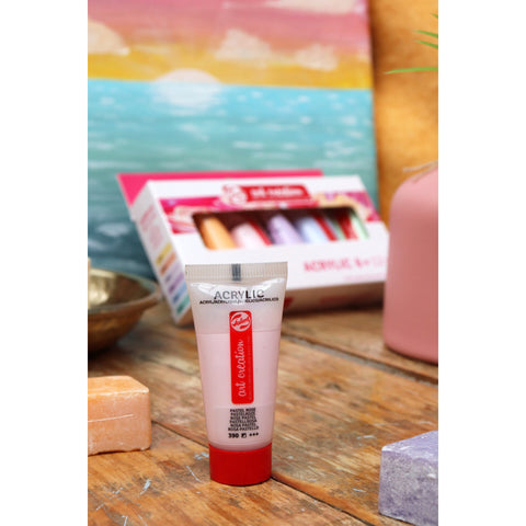 Set de Tinta Acrilica Tons Pastel 6x12ml Talens