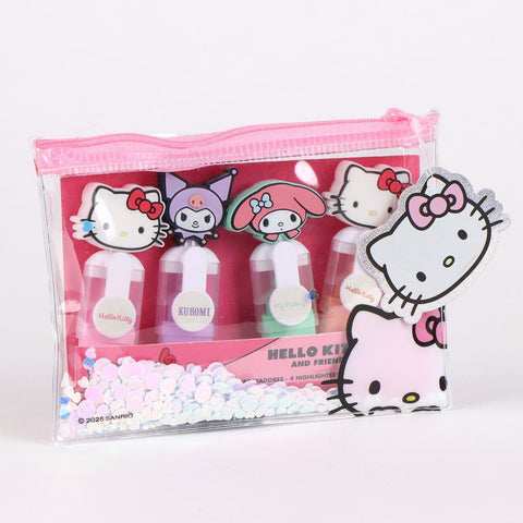 Conjunto 4 Sublinhadores - Hk & Friends