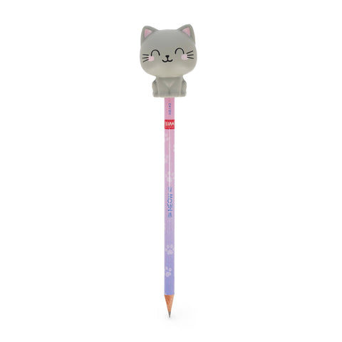 Lápis Com Squishy - Meow