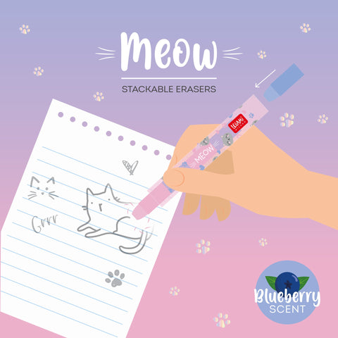 Borrachas Empilháveis - Meow