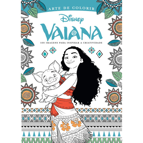 Arte De Colorir: Vaiana de Disney