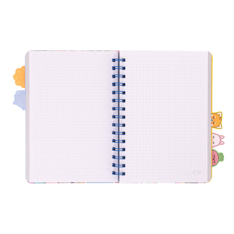 Caderno Formato A5 Com Separadores - Wonder Comic