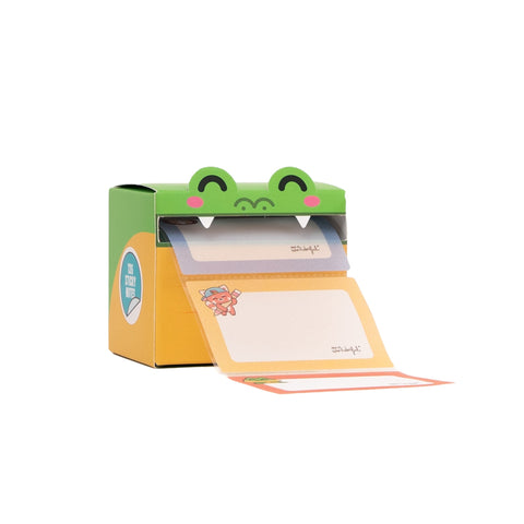 Dispensador Sticky Notes - Crocodilo