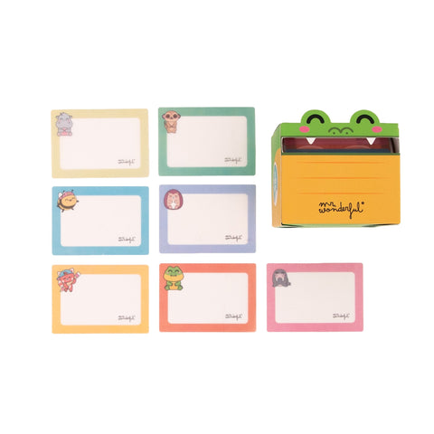 Dispensador Sticky Notes - Crocodilo