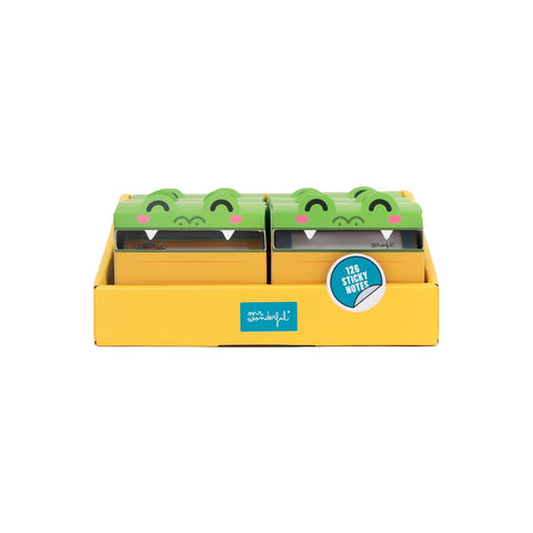 Dispensador Sticky Notes - Crocodilo