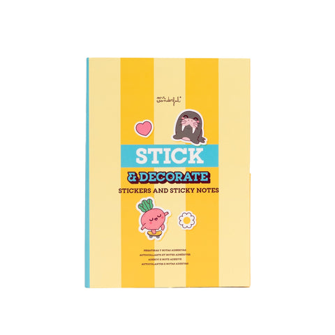 Bloco Stickers - Stick & Decorate