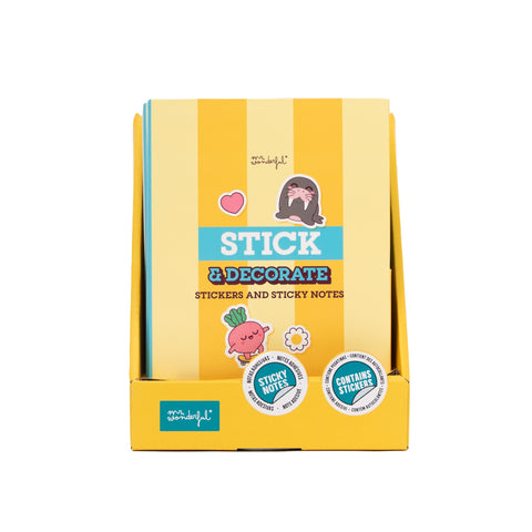 Bloco Stickers - Stick & Decorate