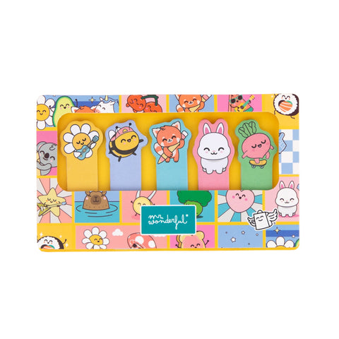 Marcadores Livros Sticky - Wonder Comic
