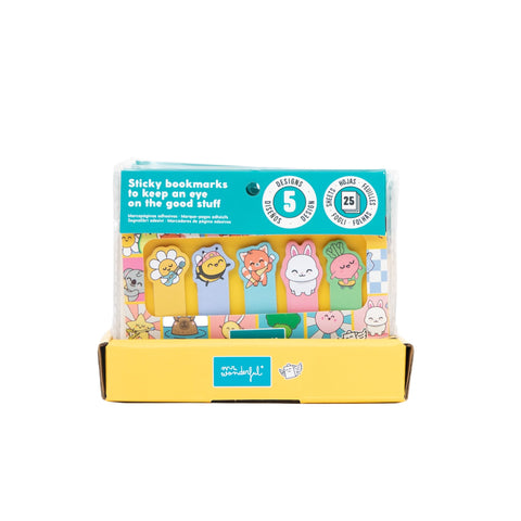 Marcadores Livros Sticky - Wonder Comic