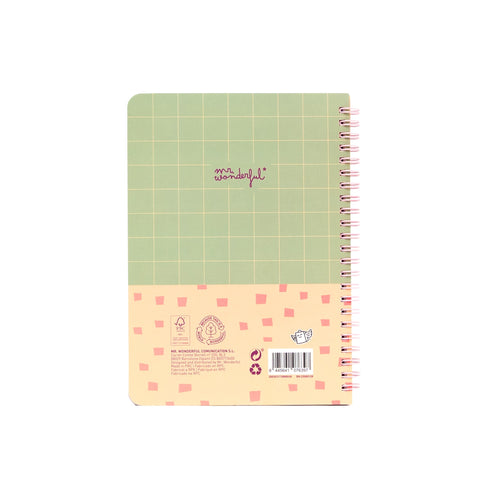 Caderno Formato A5 - Just Me & My Bubble Tea