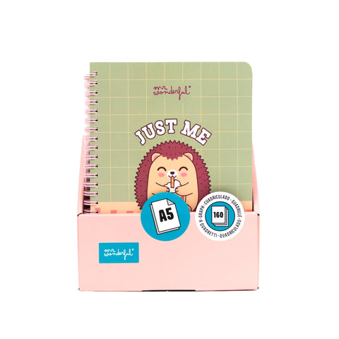 Caderno Formato A5 - Just Me & My Bubble Tea