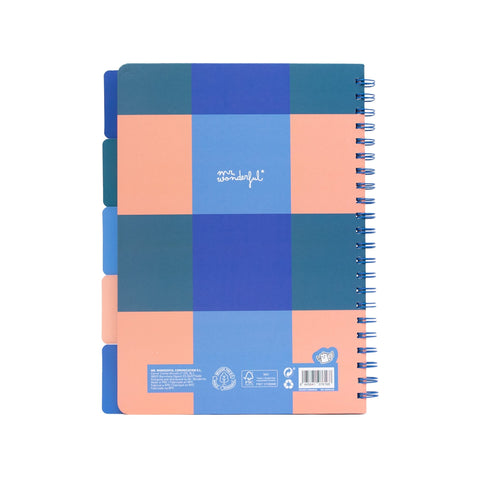 Caderno Formato A4 Com Separadores - Slay All Day