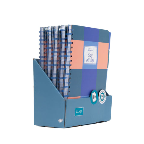 Caderno Formato A4 Com Separadores - Slay All Day