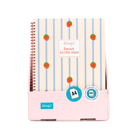 Caderno Formato A4 - Sweet To The Max