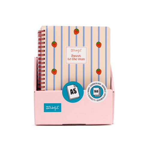 Caderno Formato A5 - Sweet To The Max