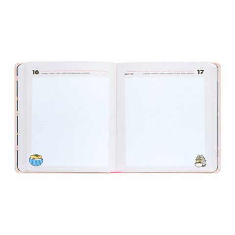 Agenda Diária 2026-27 M - Pusheen Sushi