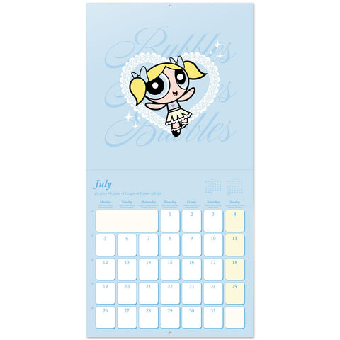 Calendário Parede 2027 30 X30 - Powerpuff