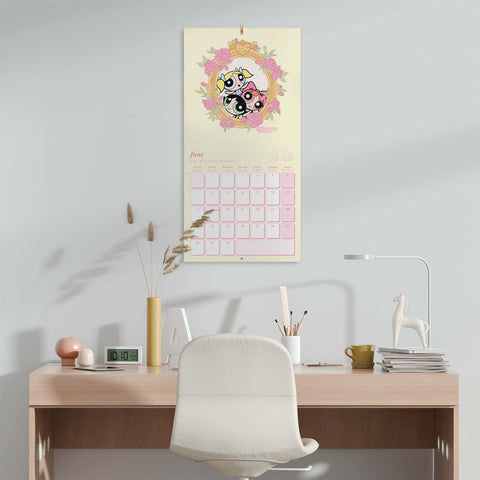 Calendário Parede 2027 30 X30 - Powerpuff