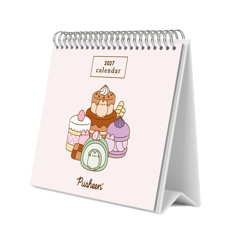 Calendário Secretária 2027 - Pusheen