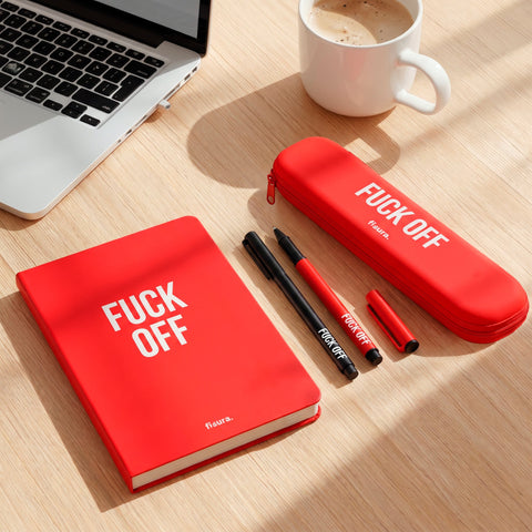 Conjunto 2 Canetas - Fuck Off
