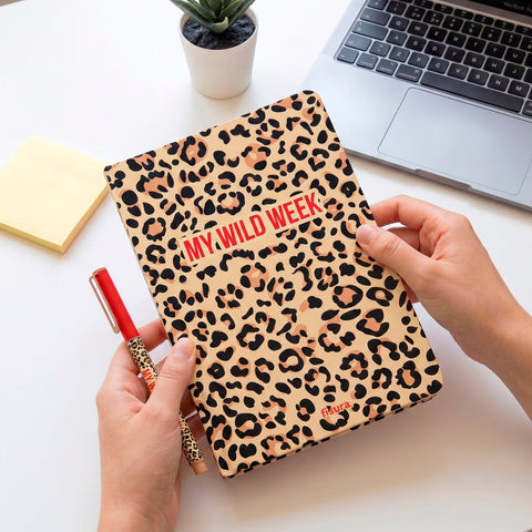Caderno Formato A5 - My Wild Week