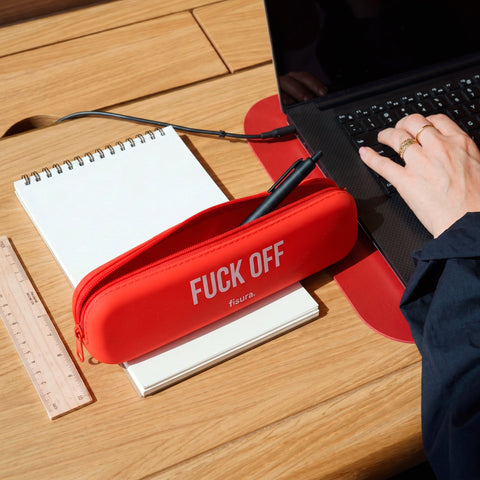 Estojo Silicone - Fuck Off