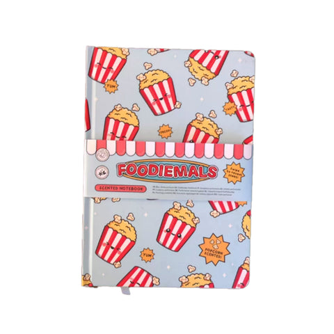 Caderno Formato A5 Perfurmado - Popcorn