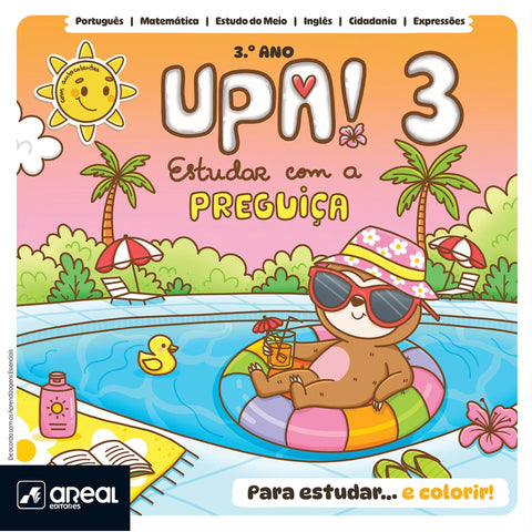 Upa! Estudar Com A Preguiça - 3.º Ano de Livro