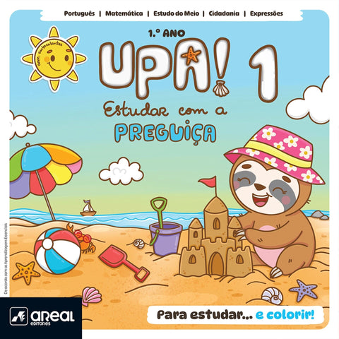 Upa! Estudar Com A Preguiça - 1.º Ano de Livro