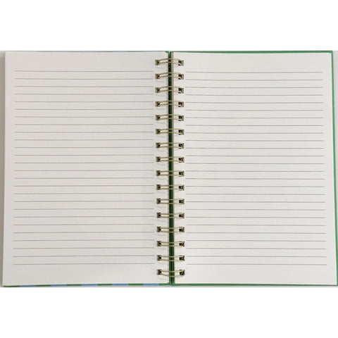 Caderno Formato A5 - Green Sunny Jungle