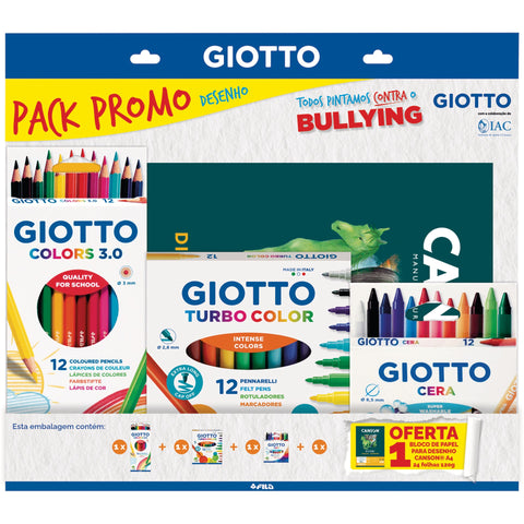 Promo Pack Desenho Giotto