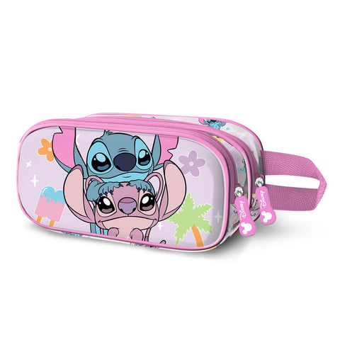 Estojo Duplo - Lilo E Stitch
