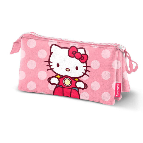 Estojo Triplo - Hello Kitty