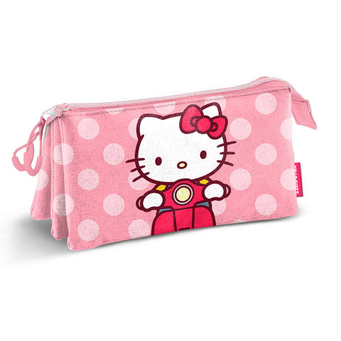 Estojo Triplo - Hello Kitty