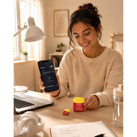 Coluna Bluetooth - Batatas Fritas