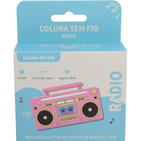 Coluna Bluetooth - Radio