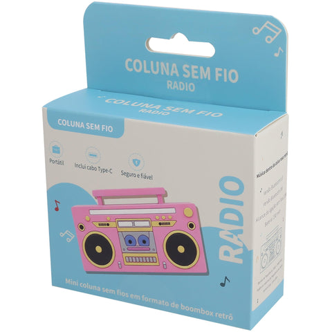Coluna Bluetooth - Radio