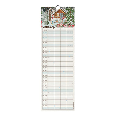Calendário Parede 2027 15 X50 -Sweet Home