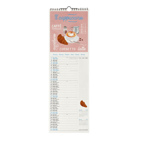 Calendário Parede 2027 15 X50 -Dolce Vita