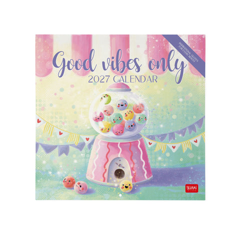 Calendário Parede 2027 30 X30 - Good Vibe