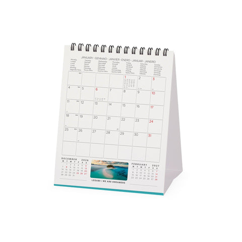 Calendário Secretária 2027 - Vitamin Sea