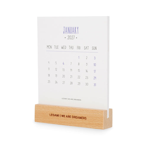 Calendário Secretária 2027 - Aphorisms