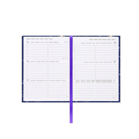 Agenda Semanal 2027 Xs - Celestial