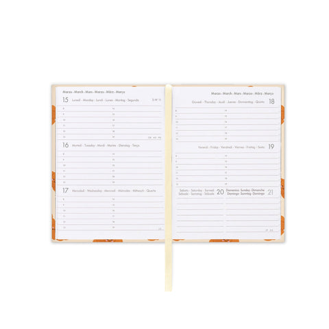 Agenda Semanal 2027 Xs - Croissant