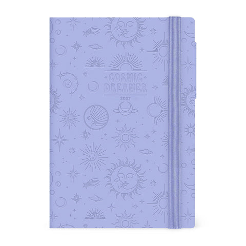 Agenda Diária 2027 M - Cosmic Lilac