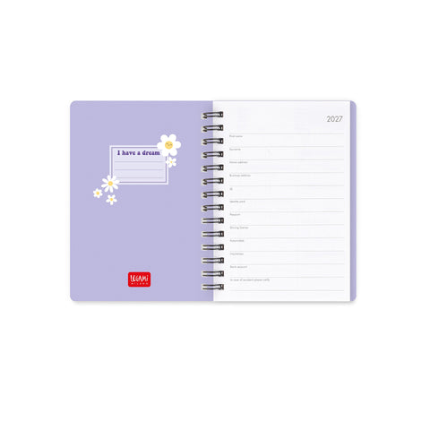 Agenda Semanal 2027 S - Daisy