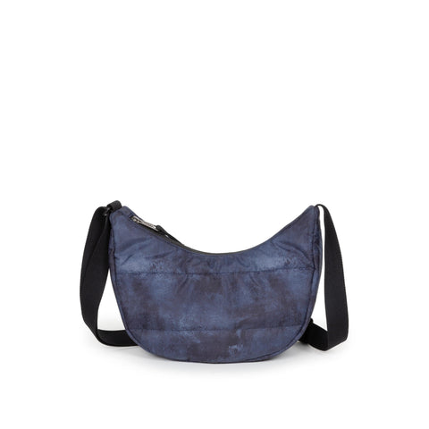 Bolsa Half Moon - Print Puff Navy